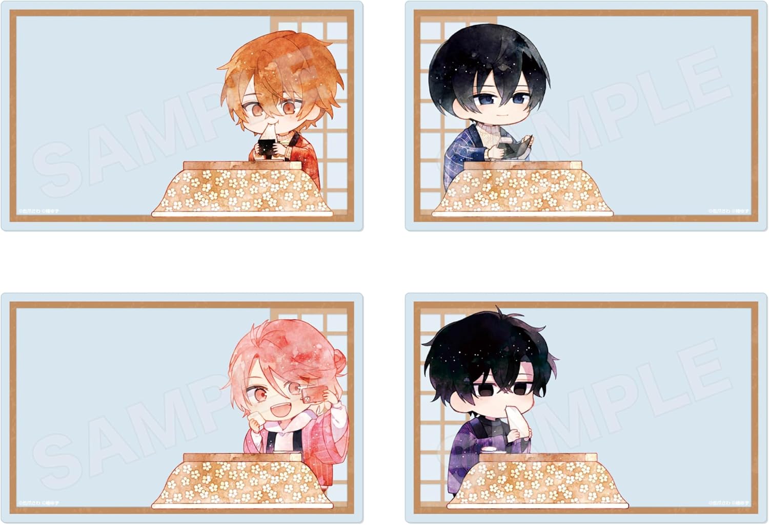 Minato Shoji Coin Laundry, Clear Card, 8 Piece Box