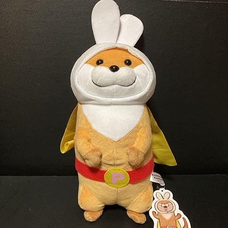 Amazon 約30cm 可愛い嘘のカワウソ スーパーヒーローぬんぴょこ Bigぬいぐるみ カワウソ ぬいぐるみ グッズ 大きい 大きめ Big ぬいぐるみ おもちゃ