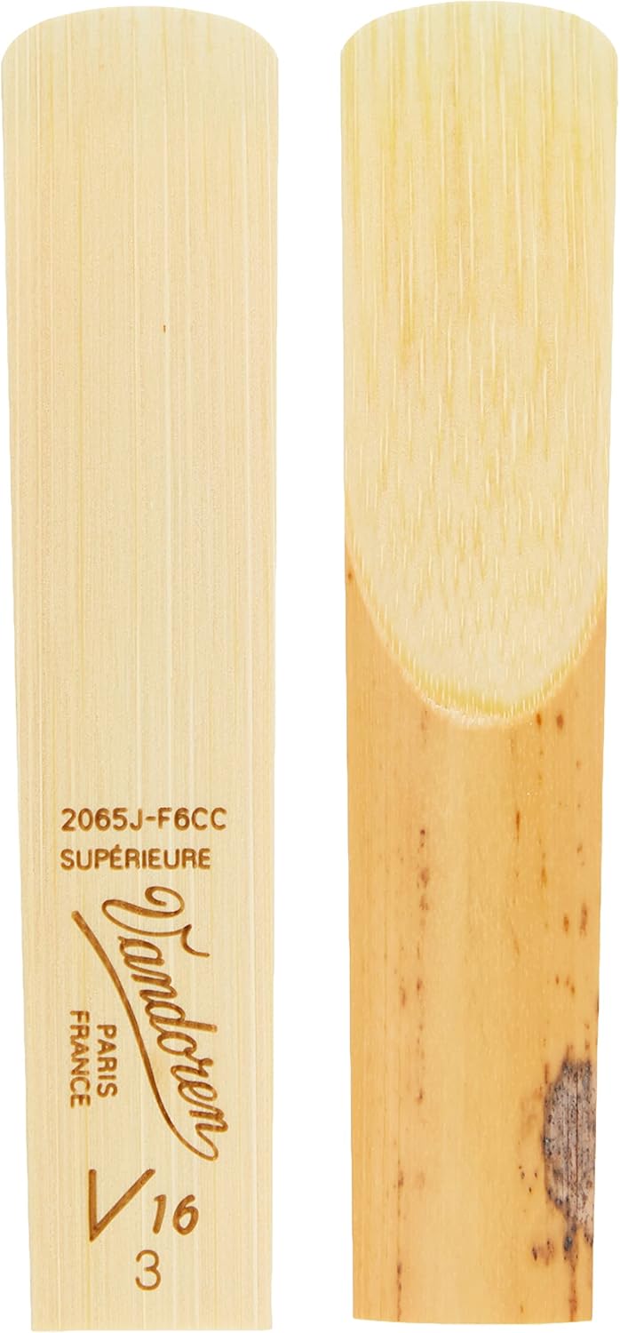 Vandoren SR7225 Tenor Sax V16 Reeds Strength 2.5; Box of 5, Black : Musical Instruments