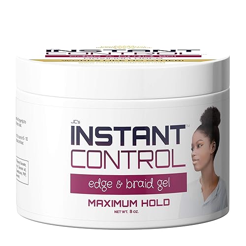 Gel de borde y trenza de control instantáneo máx. Mantenga 8 oz.