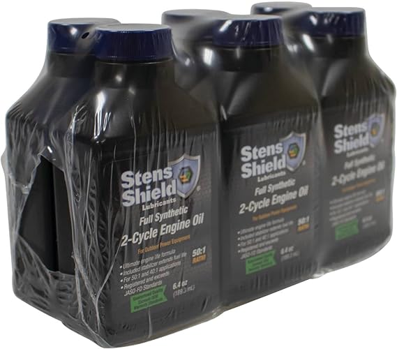 Stens 2-Cycle Engine Oil 770-643, Twenty-four 6.4 oz. bottles