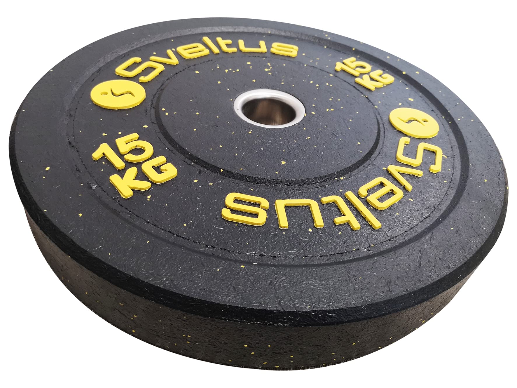 Disque olympique bumper 15 kg x1