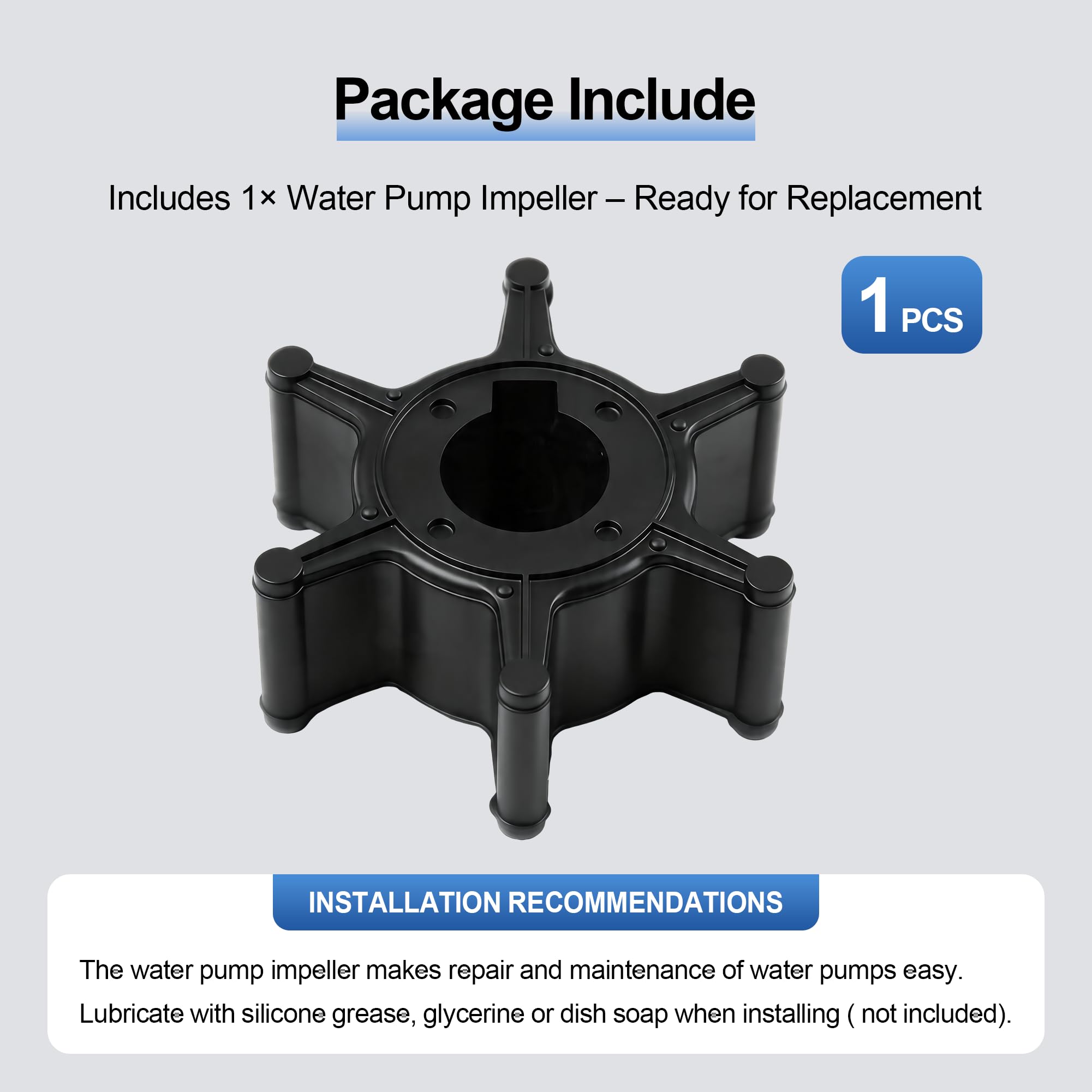 Amazon.com: MARKGOO Water Pump Impeller 6L5-44352-00-00 for Yamaha 4 Stroke Outboard 2.5 3 HP F2.5 Boat Motor Engine Parts Replacement Sierra 18-8911 6L5443520000 : Sports & Outdoors Amazon.com: MARKGOO Water Pump Impeller 6L5-44352-00-00 for Yamaha 4 Stroke Outboard 2.5 3 HP F2.5 Boat Motor Engine Parts Replacement Sierra 18-8911 6L5443520000 : Sports & Outdoors