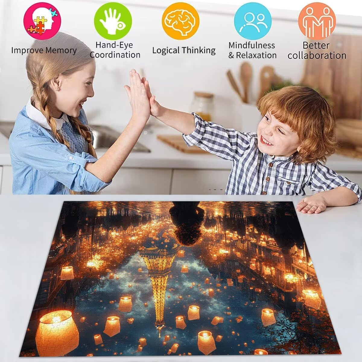 Puzzle Erwachsene 2000 Teile Frau Landschaft Educa Jigsaw für Kinder ab 8 Jahren Mädchen Jungen, Erwachsene Impossible Klassische Puzzles Schwer, Anspruchsvoll Spielspaß, Als Geschenke 70x99cm t-792