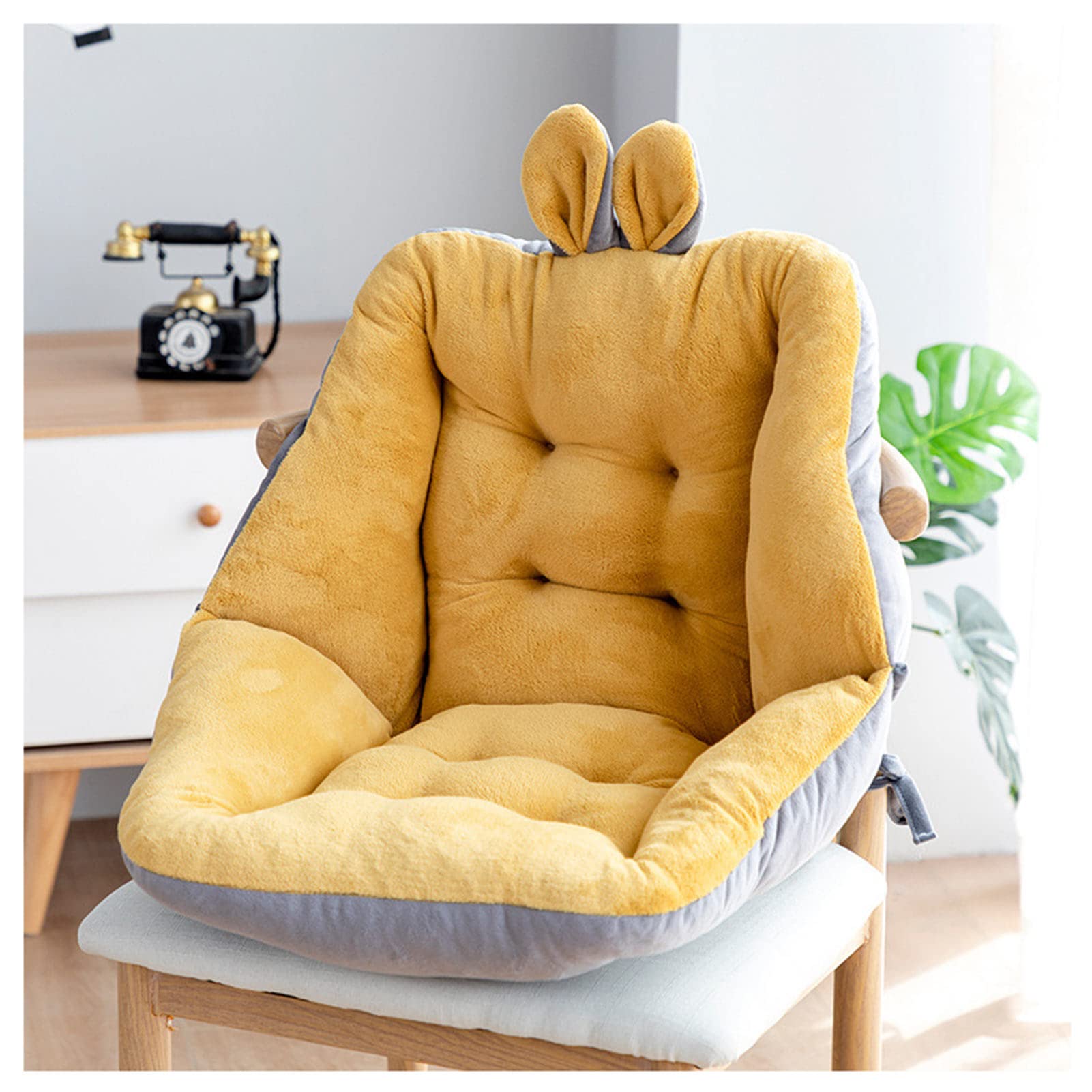 Coussin de chaise pour assise prolongée et maintien lombaire confortable