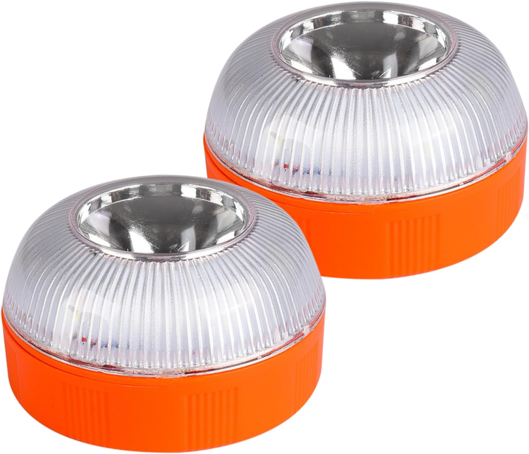 Beacon Light, 2Pcs Strobe Light Rechargeable Emergency LED Strobe Lights with Magnetic Base for Cars and Motorcycles