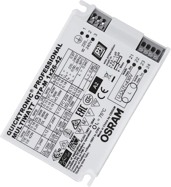 Osram QTP-M 1x26-42 Special Lighting, 49 W, Other