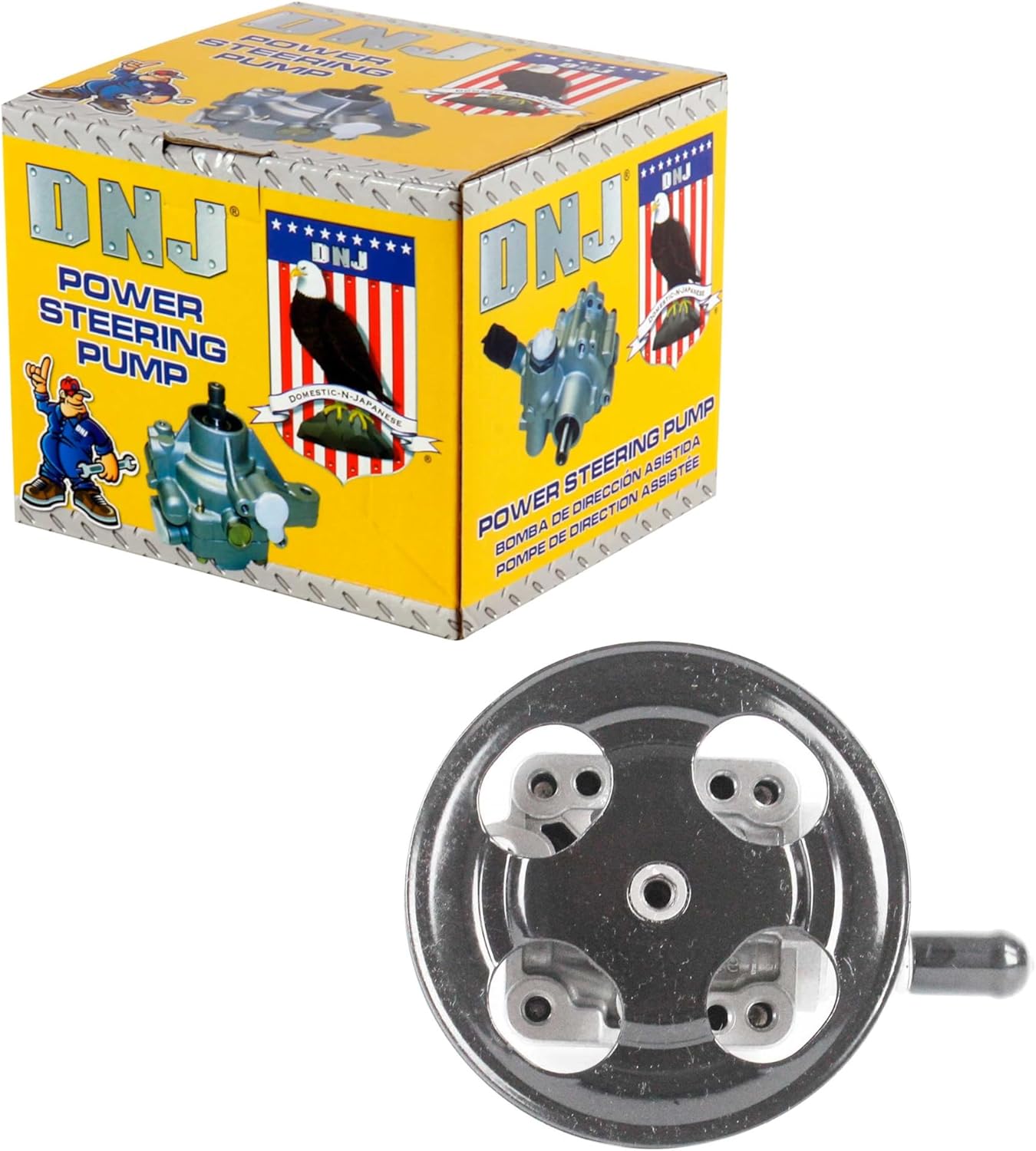 DNJ PSP1251 New Power Steering Pump for 1999-2003 Mazda Protege Protege5 1.8L-2.0L L4 16V DOHC 1839cc