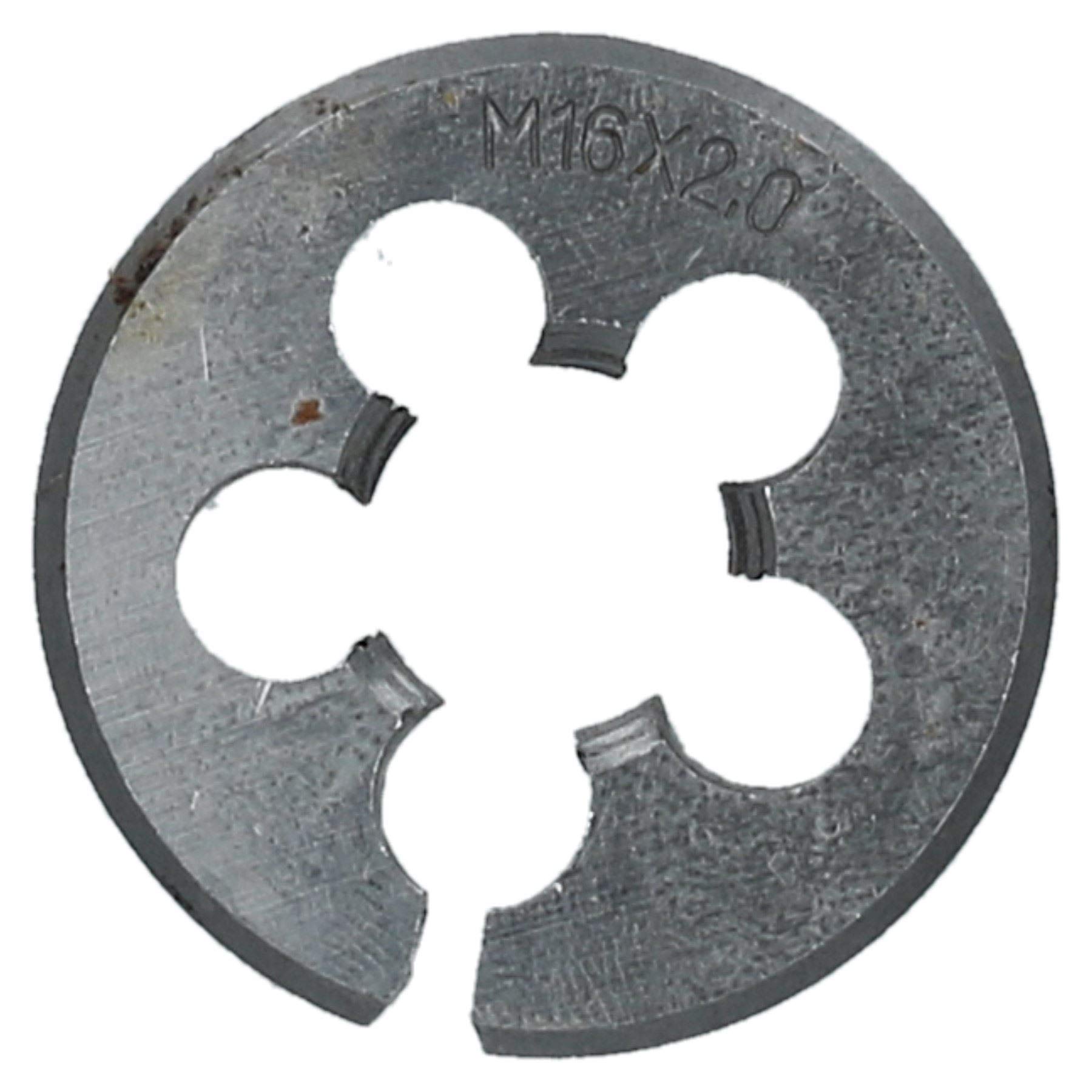 Metric MM M16 x 2.0 Split Die Threading Tool Thread Cutter 38mm Tungsten Steel