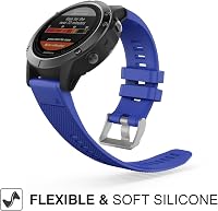 MoKo 22mm Szilikon Óraszíj Garmin Fenix 5/6/7, Forerunner 935/945/955/965, Approach S60/S62/S70 Okosórákhoz - Gyorscsatlakozós Csuklópánt, K 2