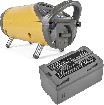 Cameron Sino Battery for Sokkia 3D Layout Navigator LN-150 Pipe Laser TP-L6 Topcon Total Station GM-52 RC-5 PNTopcon 5500mAh / 40.70Wh