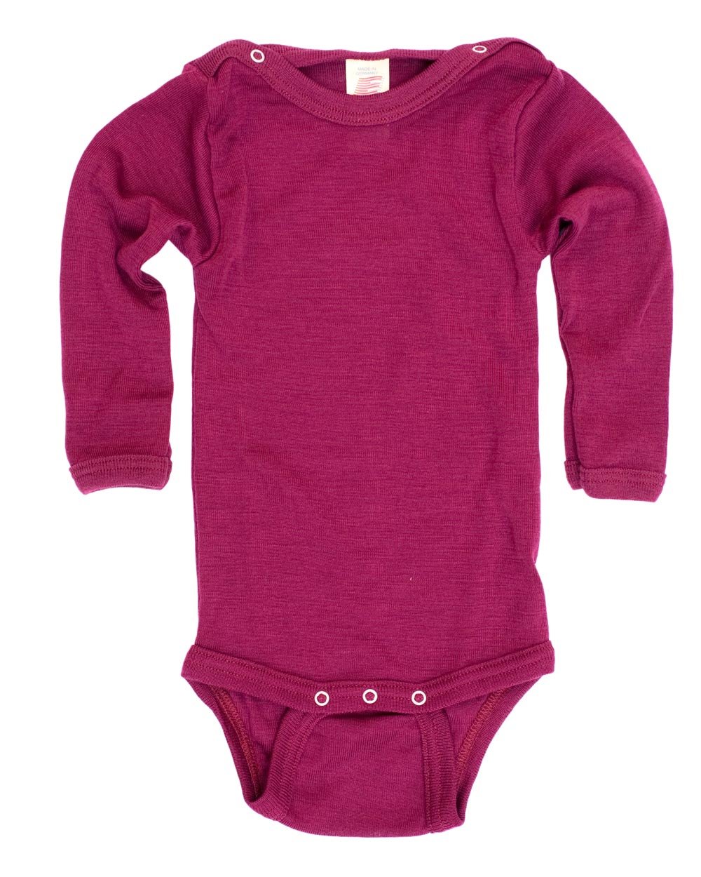 Engel, Baby Bodysuit/Underwear, 70% Organic Wool, 30% Silk (8-15 months (Height 28-31) (74/80), Orchid)