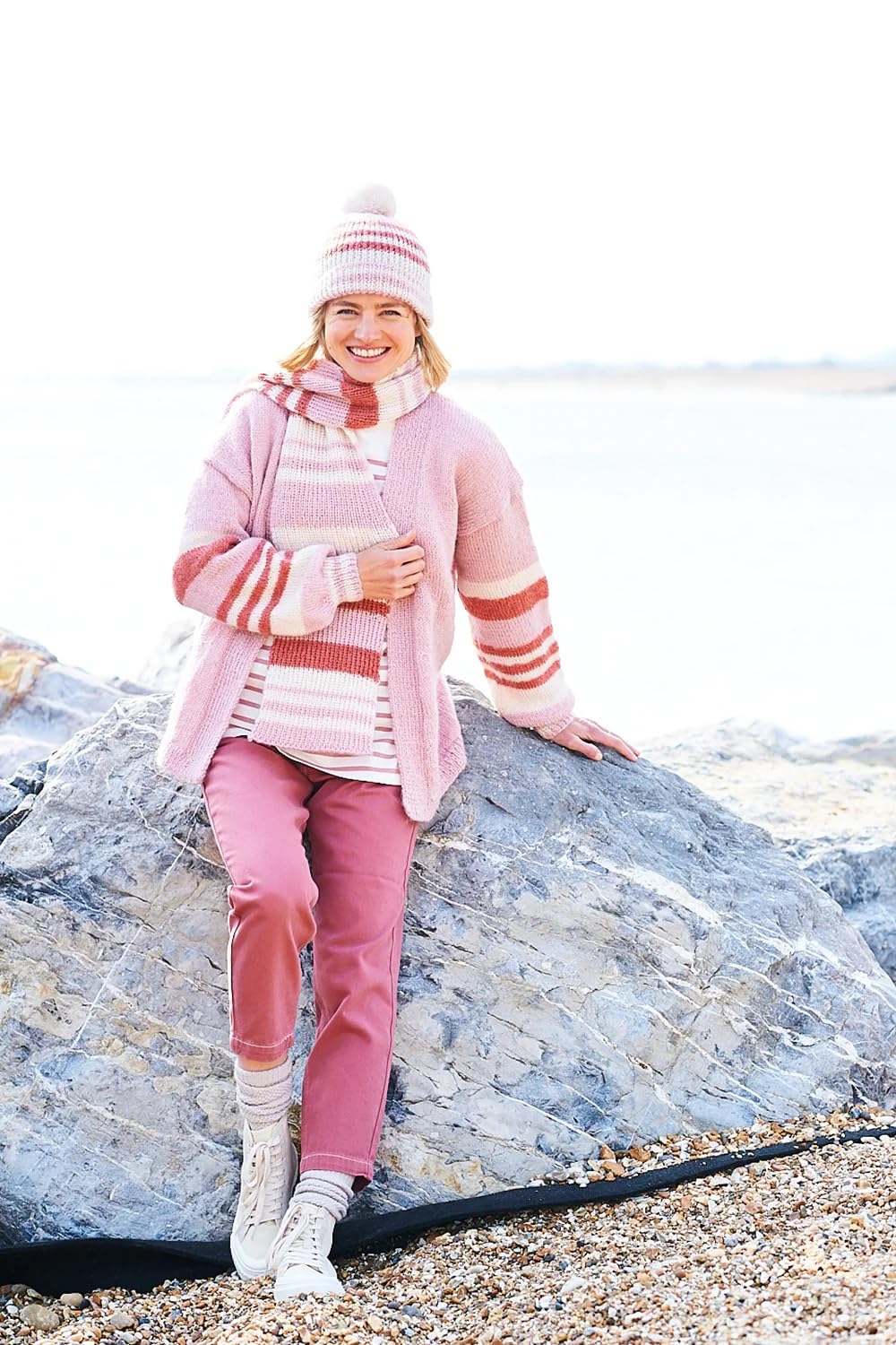 Stylecraft Grace Aran Knitting Pattern - 9926 Ladies Cardigan, Hat & Scarf