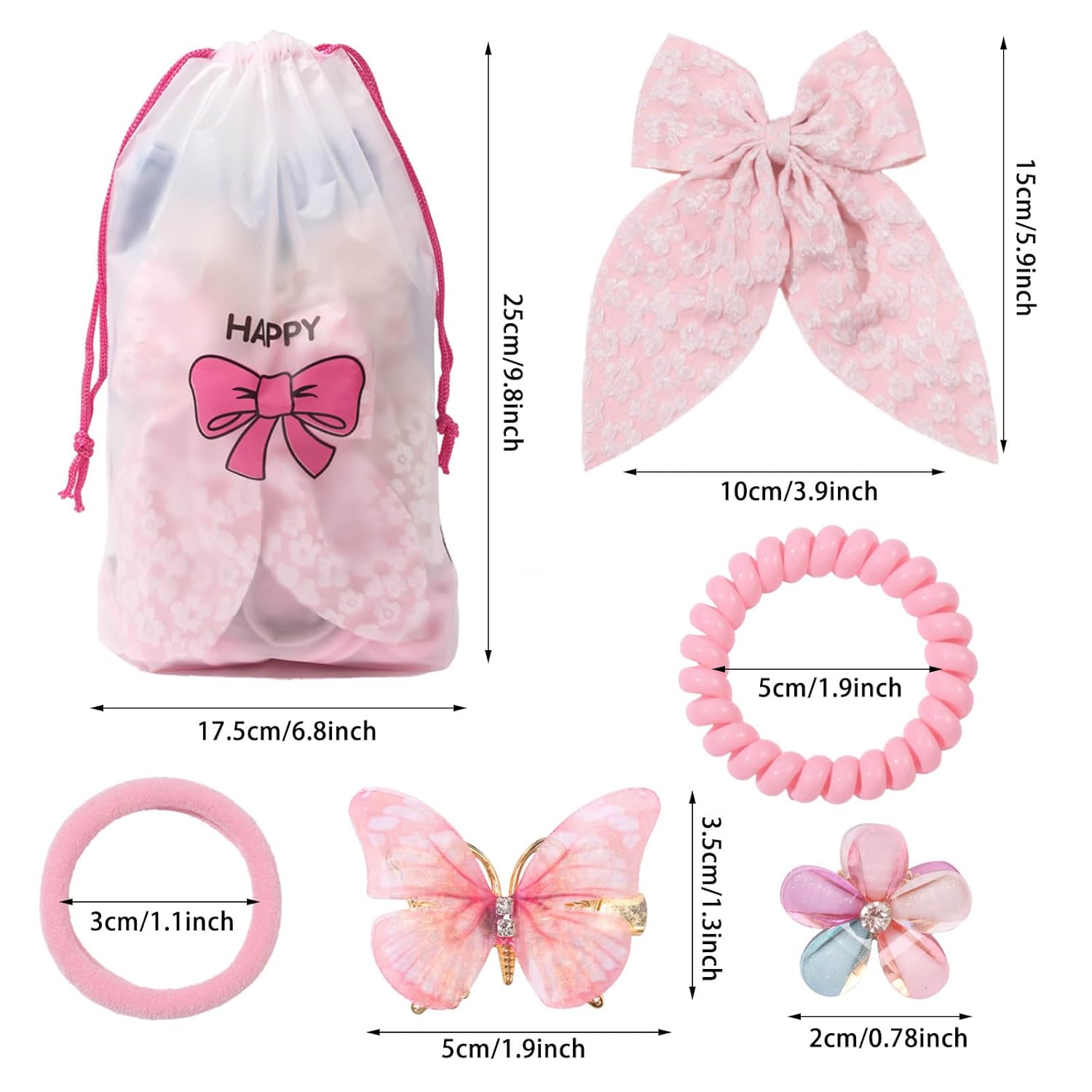 Alternative view of Girls' Hair Accessories Set