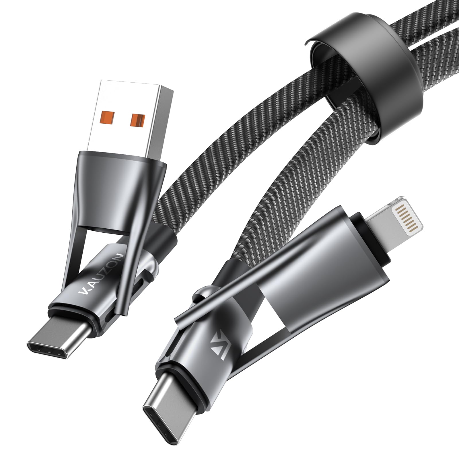 Amazon.com: Kauzon 4 in 1 Multi Charging Cable, PD 60W Fast