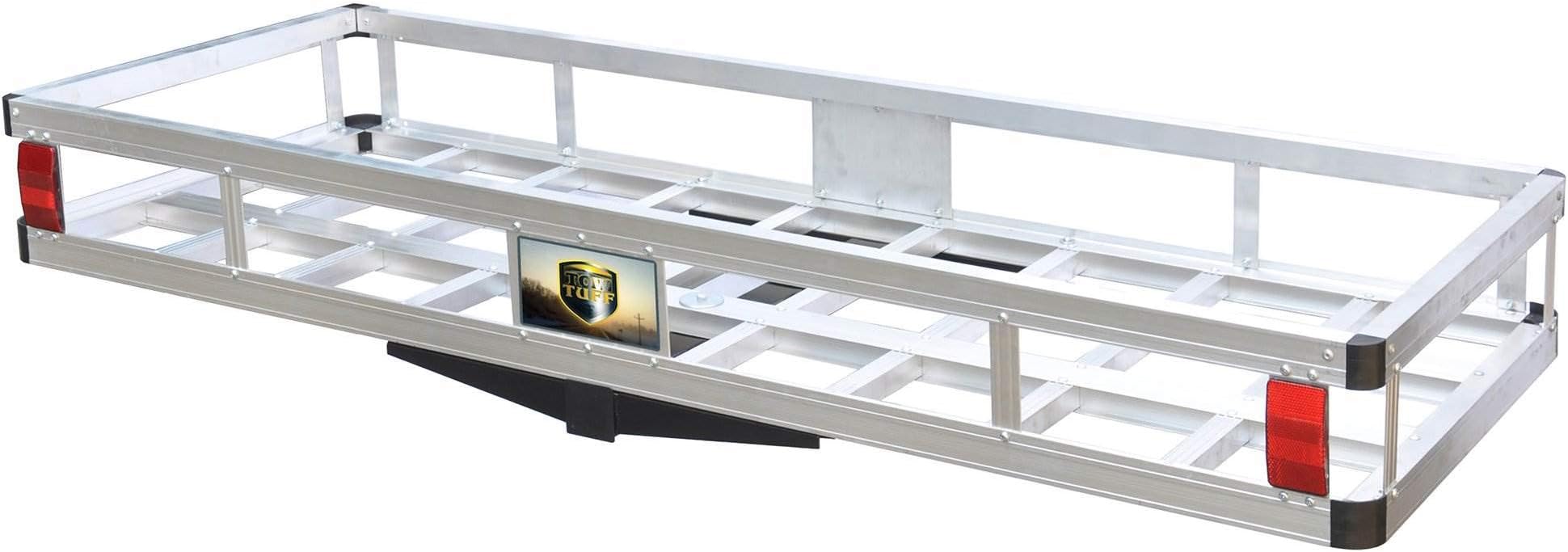 TTF-2260A 60 Inch 500 Pound Capacity Lightweight Corrosion Resistant Aluminum Camping Gear and Luggage Cargo Carrier with Easy Assembly