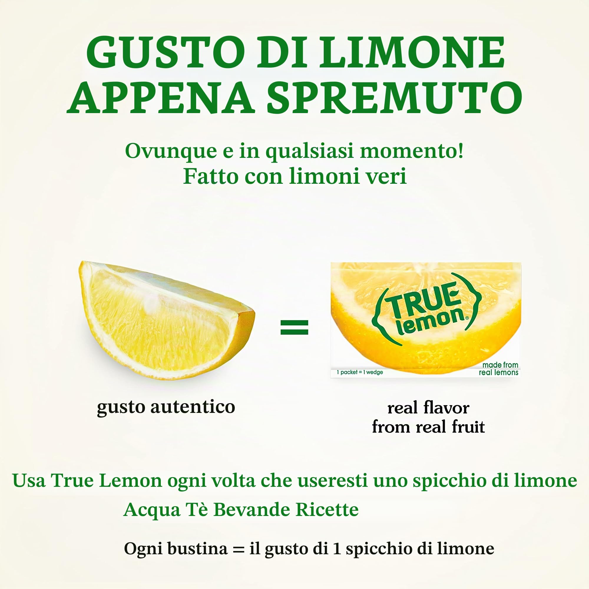 True Lemon Bulk Dispenser Pack, 100 Count (2.82oz)