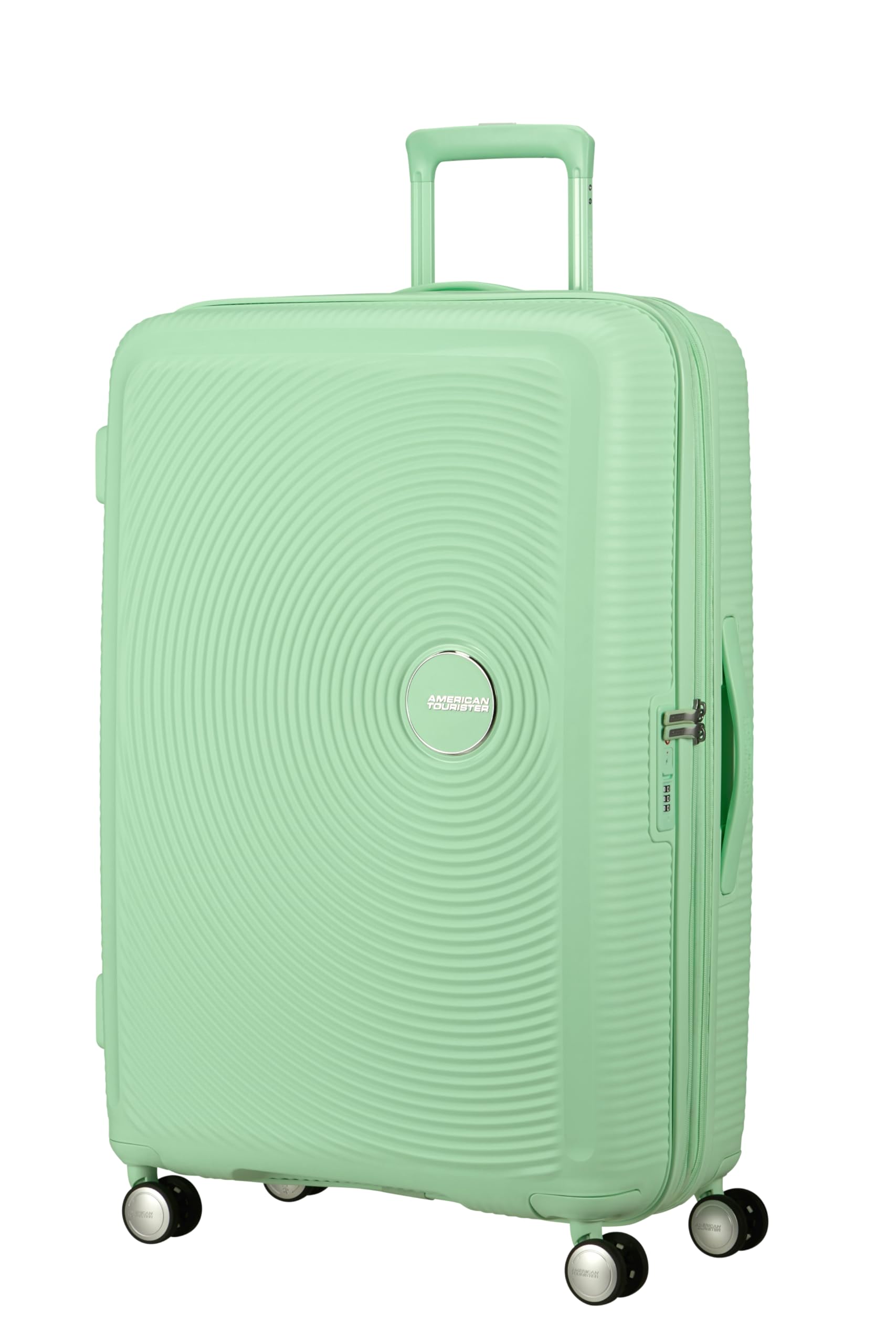 American Tourister Soundbox Spinner 77/28 - Unisex - Suitcases - Green - One Size - Suitcases