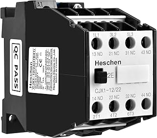 AC Contactor CJX1-12/22 220V 50/60Hz Coil 3P 3 Pole 2NO+2NC 380V 20A 5.5KW