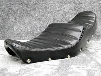 Amazon | W650 W400 鋲打ち 標準 黒皮 タックロール
