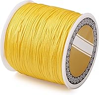 Vista 46 de Cheris - Cuerda de nailon para abalorios de nailon de 0.031 in, color azul, hilo de macramé, para hacer joyas, suministros de envoltura Kumihimo