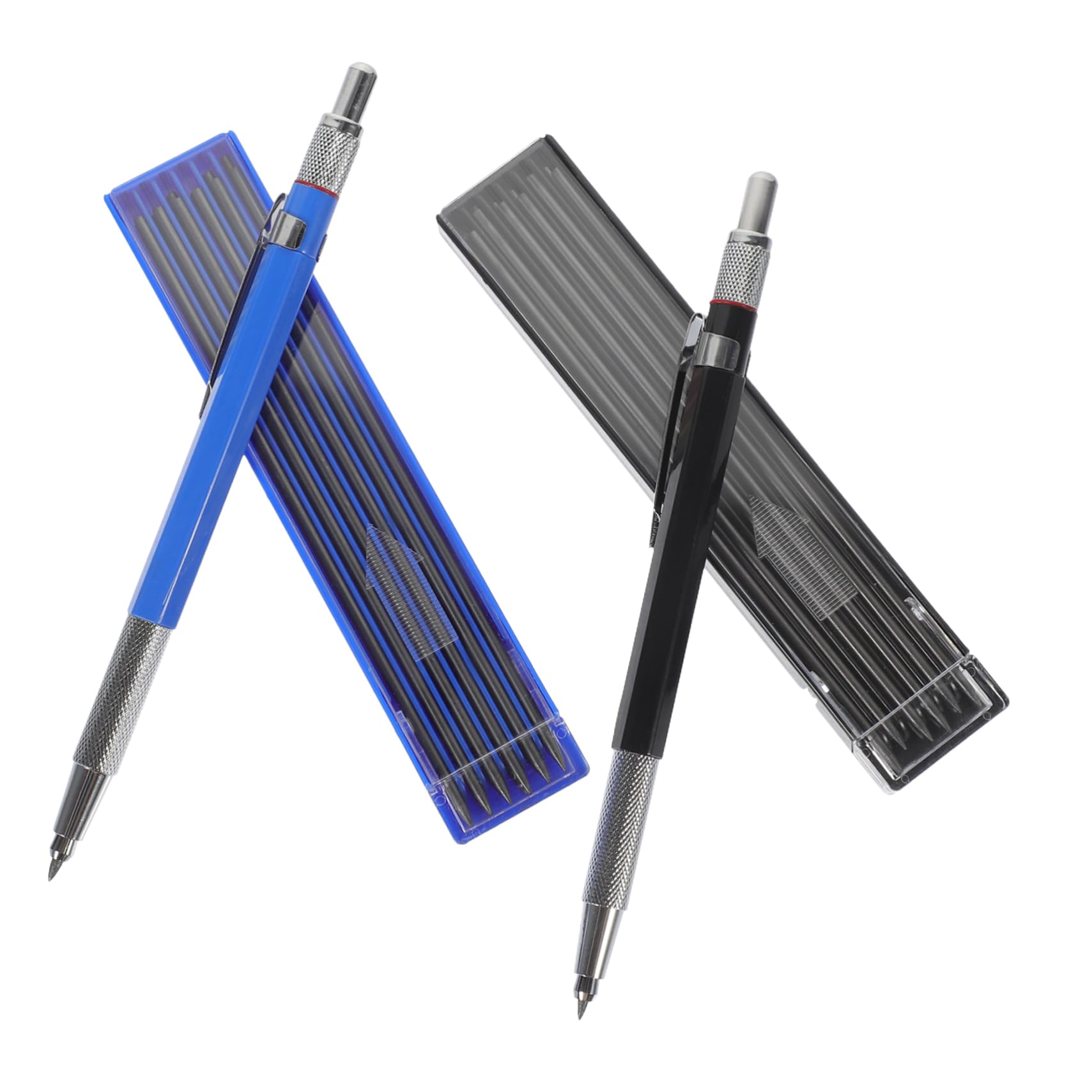 5 Sätze Automatisches Bleistift Set für Zeichnung und Schreiben Nachfüllminen Ergonomisches Design für Schüler und Bürobedarf Entwerfen und Skizzieren
