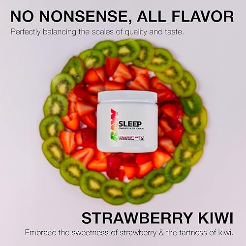 Miniatura 3 de RAW Suplemento natural para ayudar al sueño, potenciador de la relajación y apoyo del estado de ánimo con melatonina, magnesio, zinc, L-triptófano y