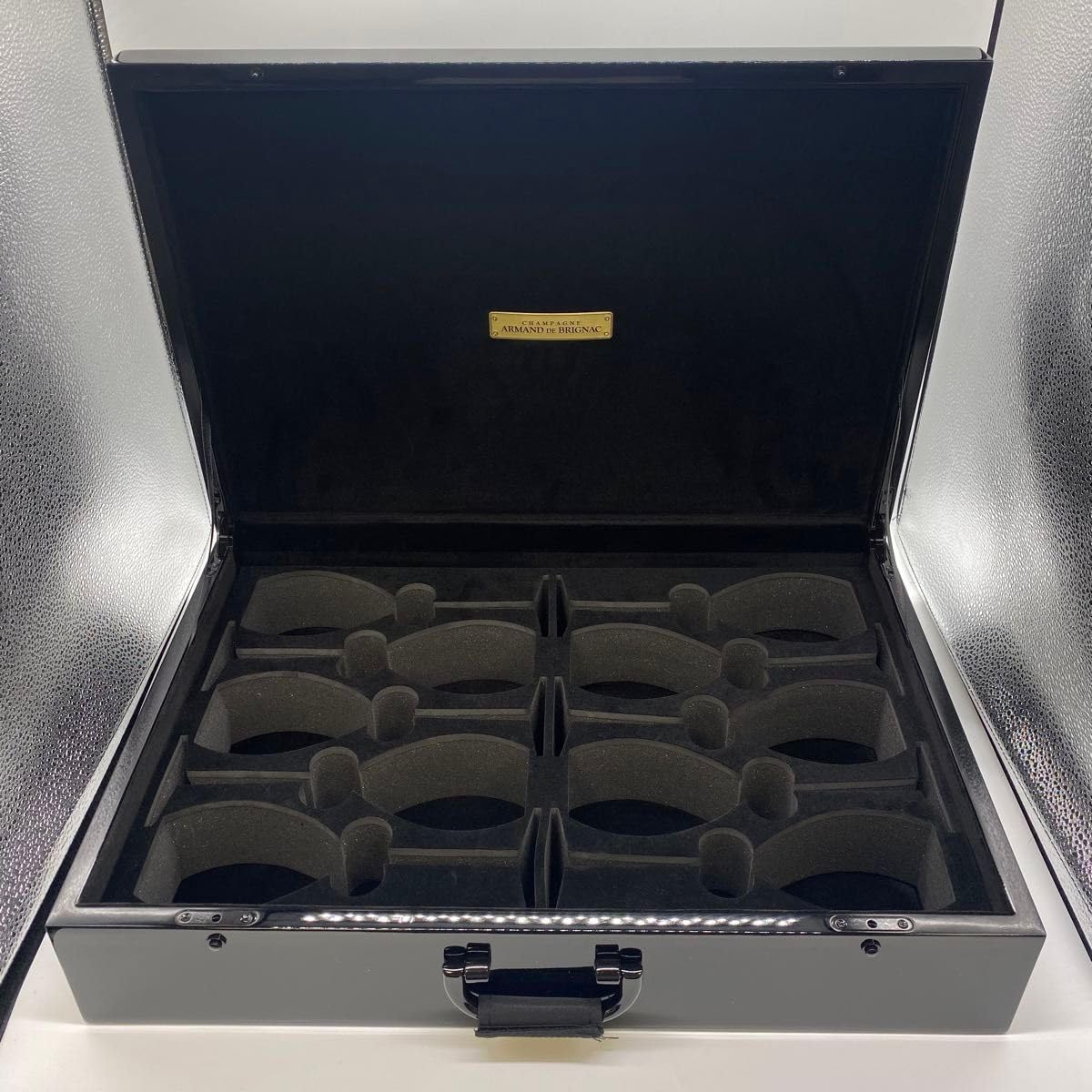 アルマンド シャンパングラス アタッシュケース ※ケースのみグラス無し