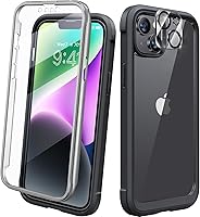 Vista 131 de Diaclara Funda diseñada para iPhone 14 Pro Max de 6.7 pulgadas, funda de teléfono resistente de cuerpo completo con protector de pantalla
