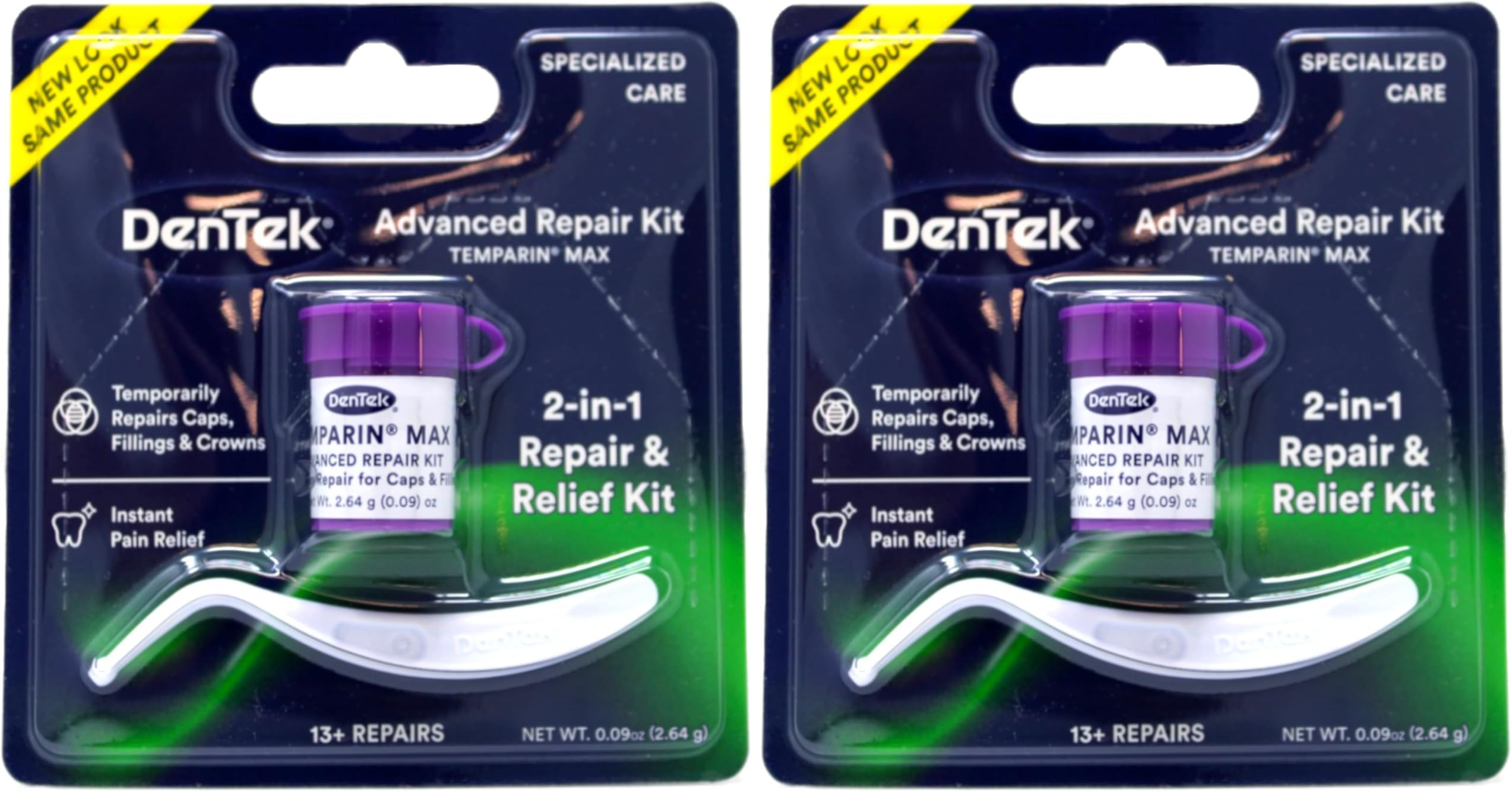 DenTek Temparin One Step Max Hold Cap Filling Treatment (Pack of 2)