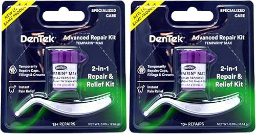 Miniatura 8 de Kit de reparación dental avanzada DenTek Temparin Max, más de 13 reparaciones