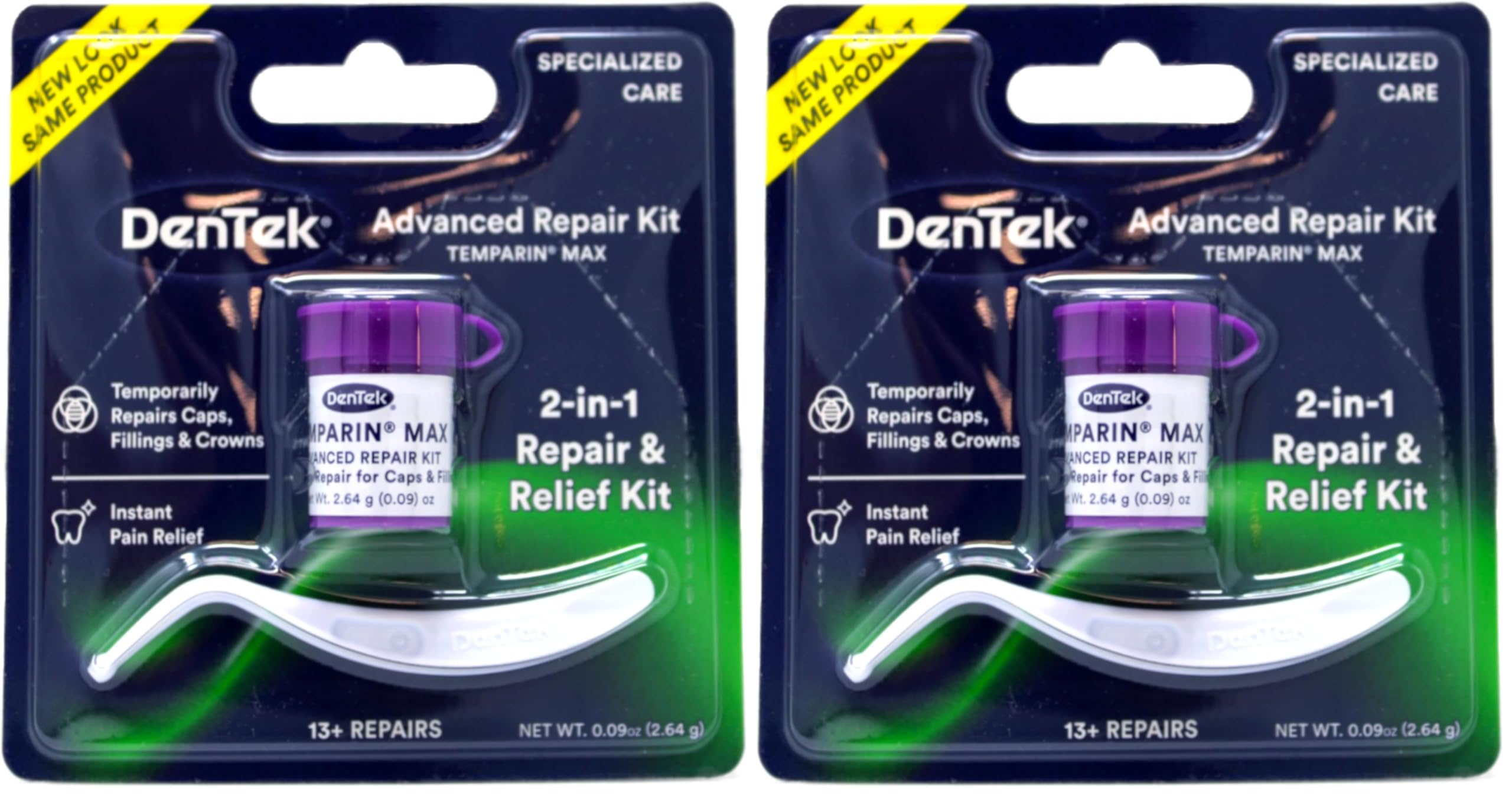 DenTek Temparin One Step Max Hold Cap Filling Treatment (Pack of 2)