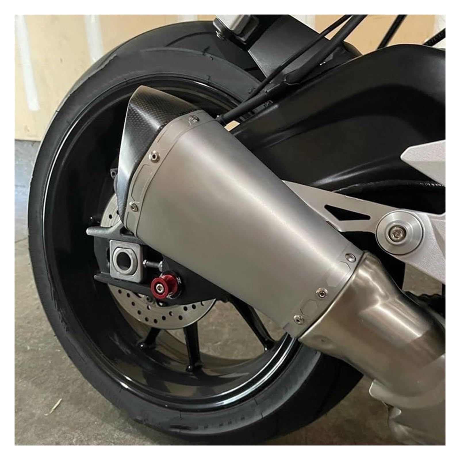per BMW S1000 S1000R S1000RR Sistema di Scarico per Motocicletta Silenziatore Modificato Db Killer Slip On 60MM Silenziatore Scarico Tubo