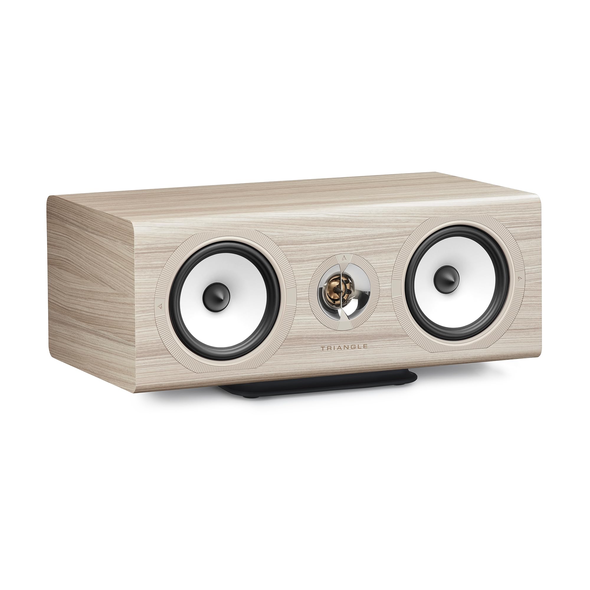 Triangle - Enceinte Centrale Premium Solstice C3 - Puissance Admissible 120W - Rendement 92 DB/W/m – Charge Close - 540x 235 x 310 mm - Bouleau (Pièce)