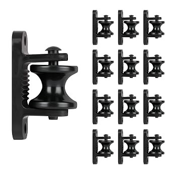 12pcs Wood Post Roller Insulators, Corner Insulators