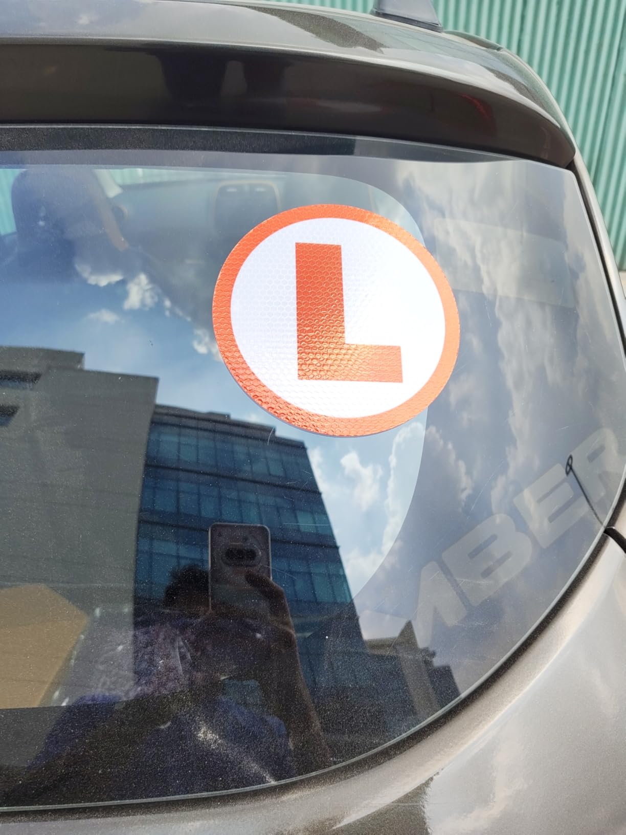 Learning Sign Sticker, Pack of 2, Strong Adhesive Back, Reflective ...