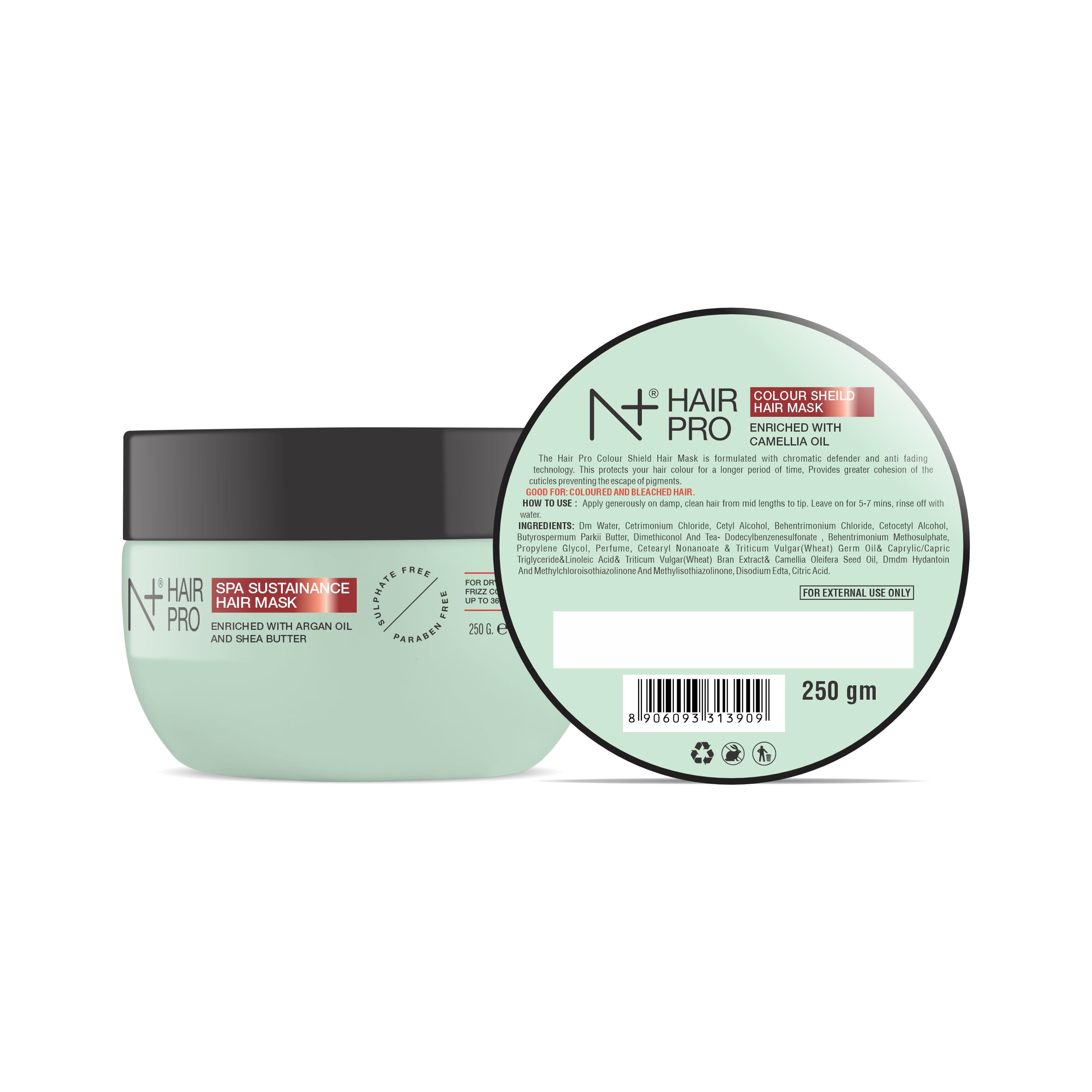 N Plus Professional Hair Pro Spa Sustainance Hair Mask | 250 GM-image-17