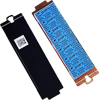 PartEGG 2280 M.2 SSD Heatsink Cover GDS50 Thermal Shield 5GDMJ 05GDMJ Replacement for Dell Alienware X15 R1, Gold