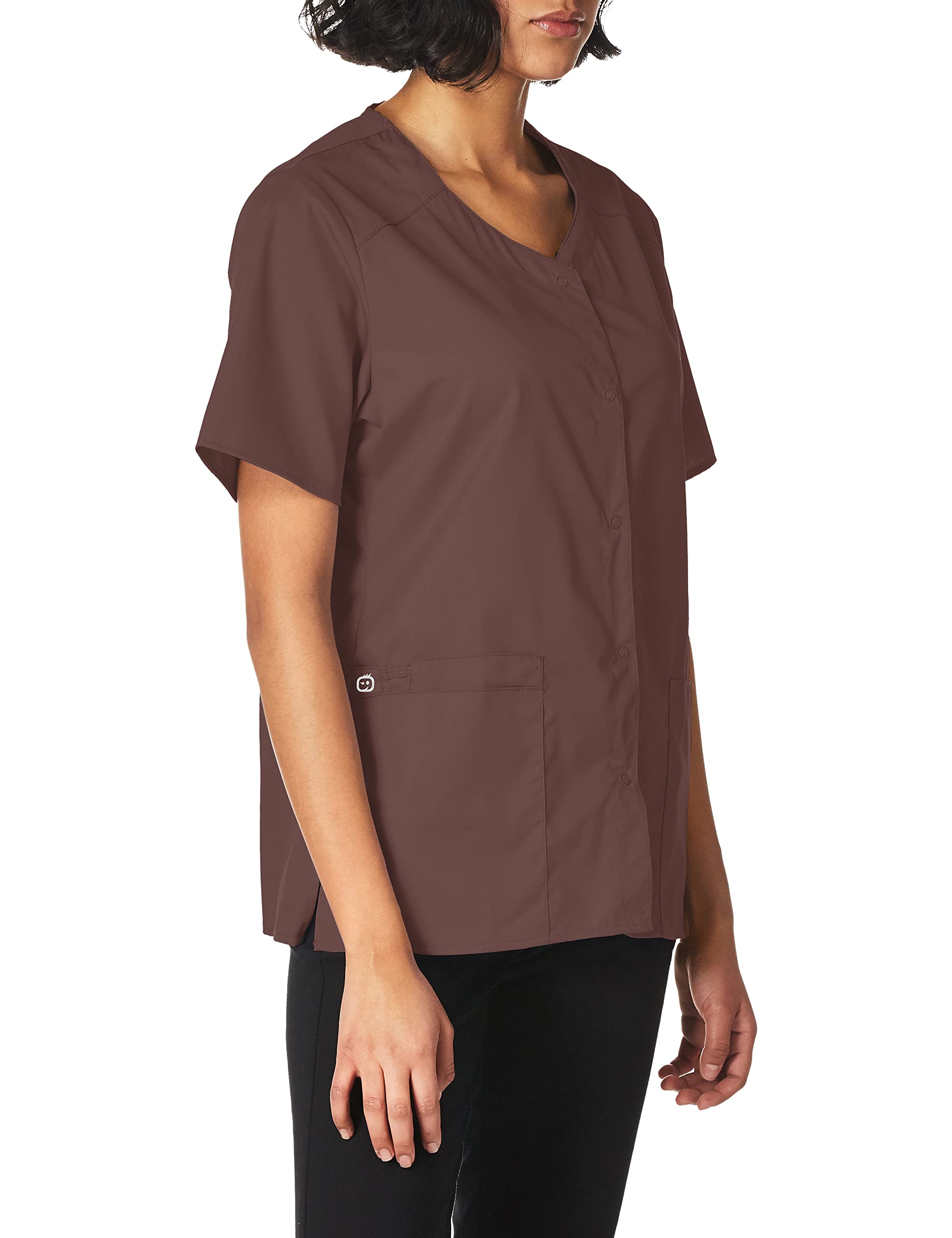 WonderWink Women's Wonderwork Short Sleeve Snap Jacket