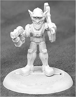 Reaper Miniatures Space Goblin Mechanic #50344 Chronoscope Unpainted Metal Mini