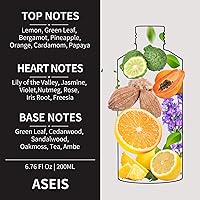 Vista 2 de Colección de Hotel Aceite para Difusor - 6.76 Fl Oz/200ML-ASEIS, Aceites Esenciales de Lujo para Reemplazo de Difusor y Máquinas, Botella Más