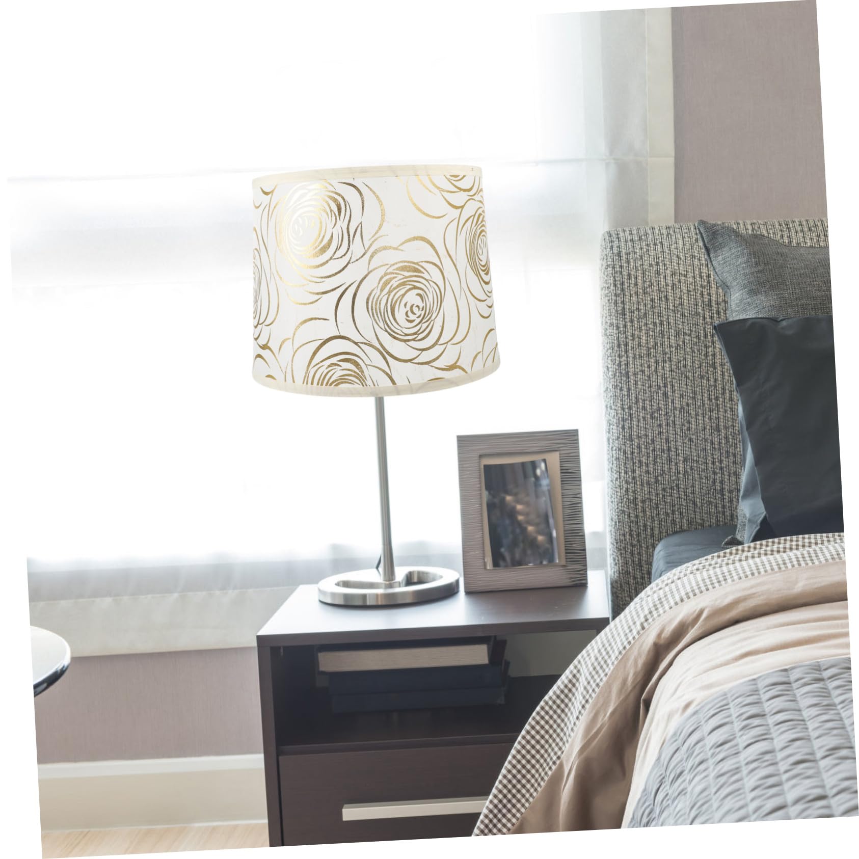 ERINGOGO Pantalla Lámpara Multifuncional Protección Ojos Fácil Instalación para Lámparas de Mesa Colgantes y Decoración Hogar