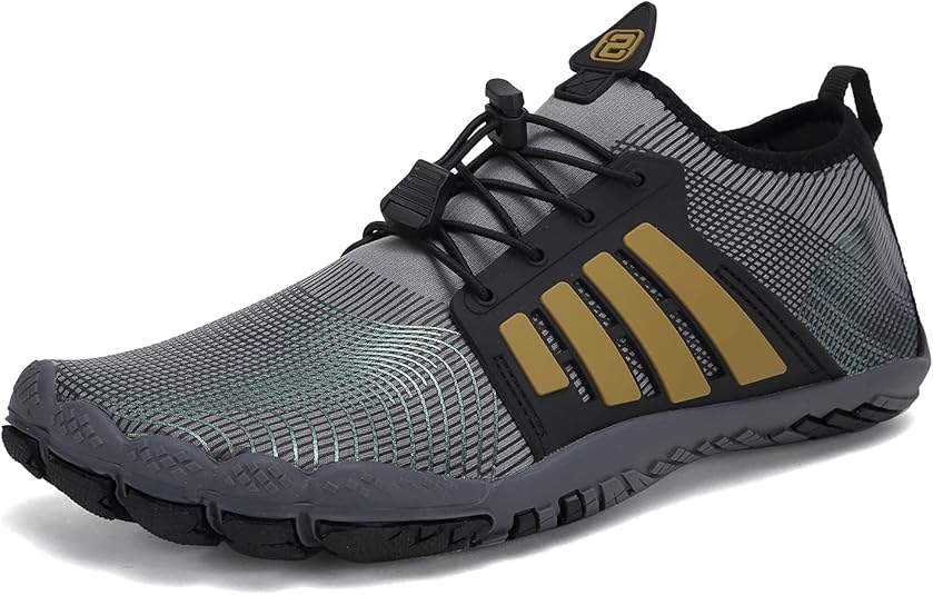 Water Shoes for Men Barefoot Quick-Dry Aqua Sock Outdoor Athletic Sport Shoes for Kayaking, Boating, Hiking, Surfing, Walking