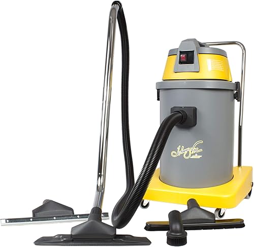 Johnny Vac Aspiradora comercial húmeda y seca de 10 gal (38 L) Capacidad del tanque - con accesorios