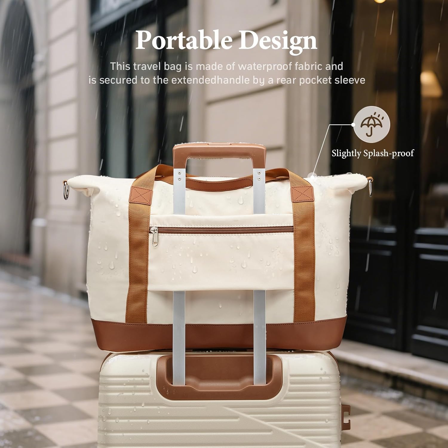 Luggage Sets 3 Piece, Hard Shell Carry on Suitcase with Spinner Wheels and TSA Lock, Travel Lightweight Luggage Set with YKK Zippers (Black, 5 piece sets（20/24/28/DB/TB) - Image 5