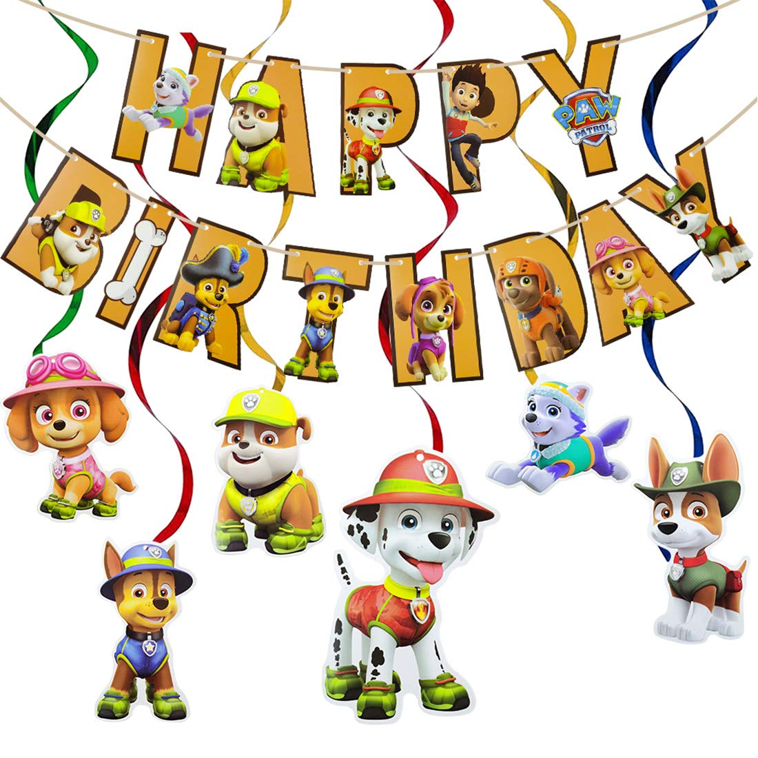 Buy Dog Party Supplies Kit Birthday Party Decorations Including Dogs