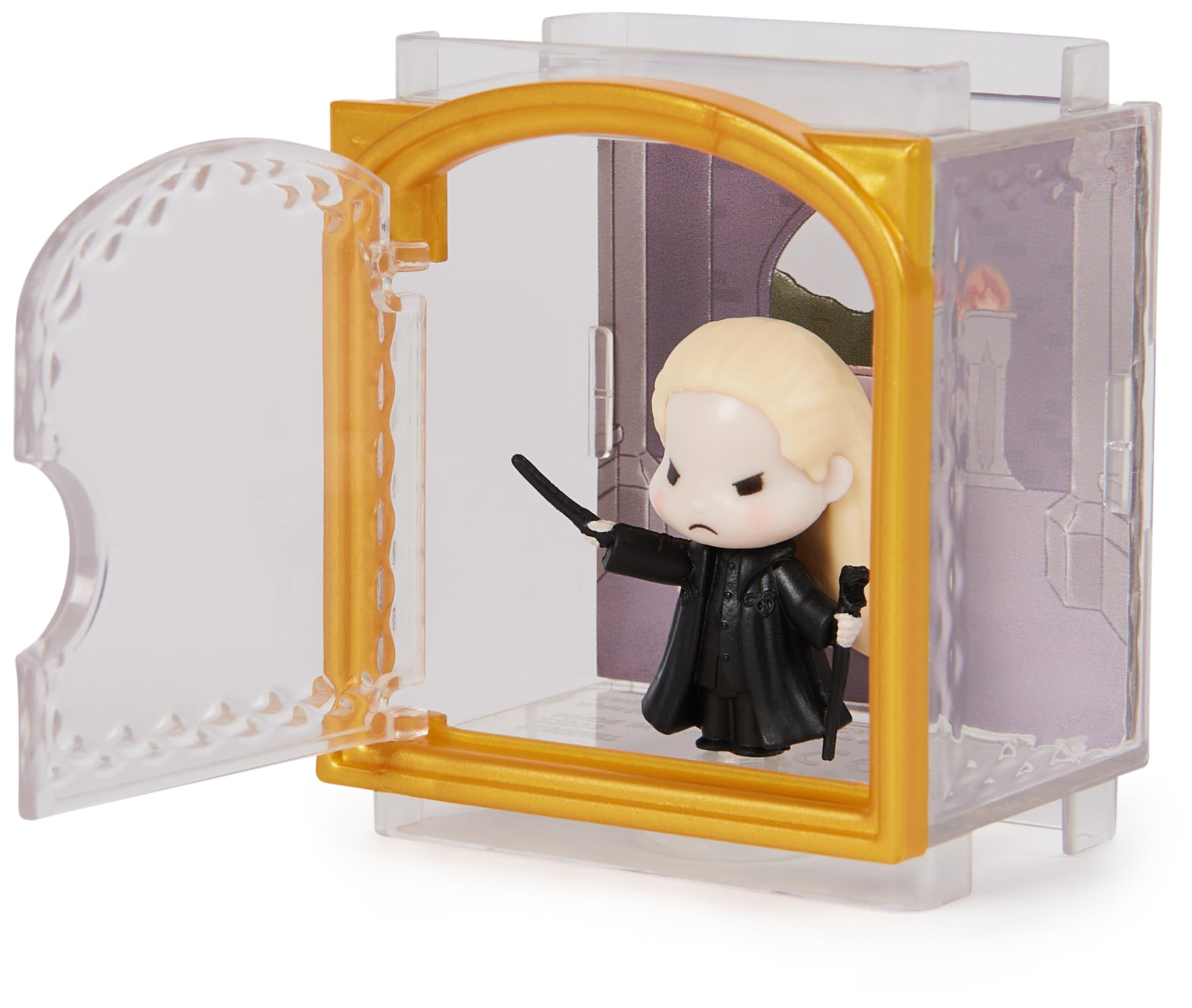 Wizarding World | Set Amicizia con personaggi Ron Weasley e Calì Patil | Bambole da 7.5cm | 2 accessori | Giocattoli per bambini dai 6 anni in su