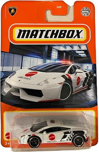 Miniatura 2 de Caja de cerillas Power Agarra Blanco Lamborghini Gallardo Police 69/100