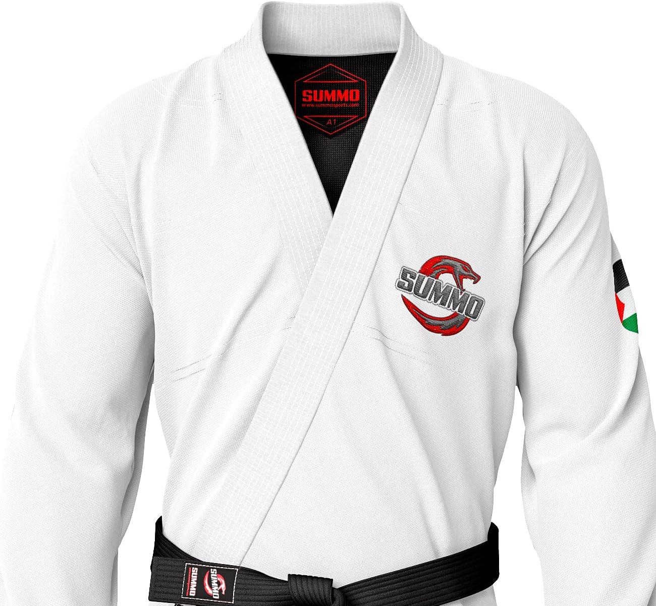 Summo Palestine White Sublimation Bjj Gi