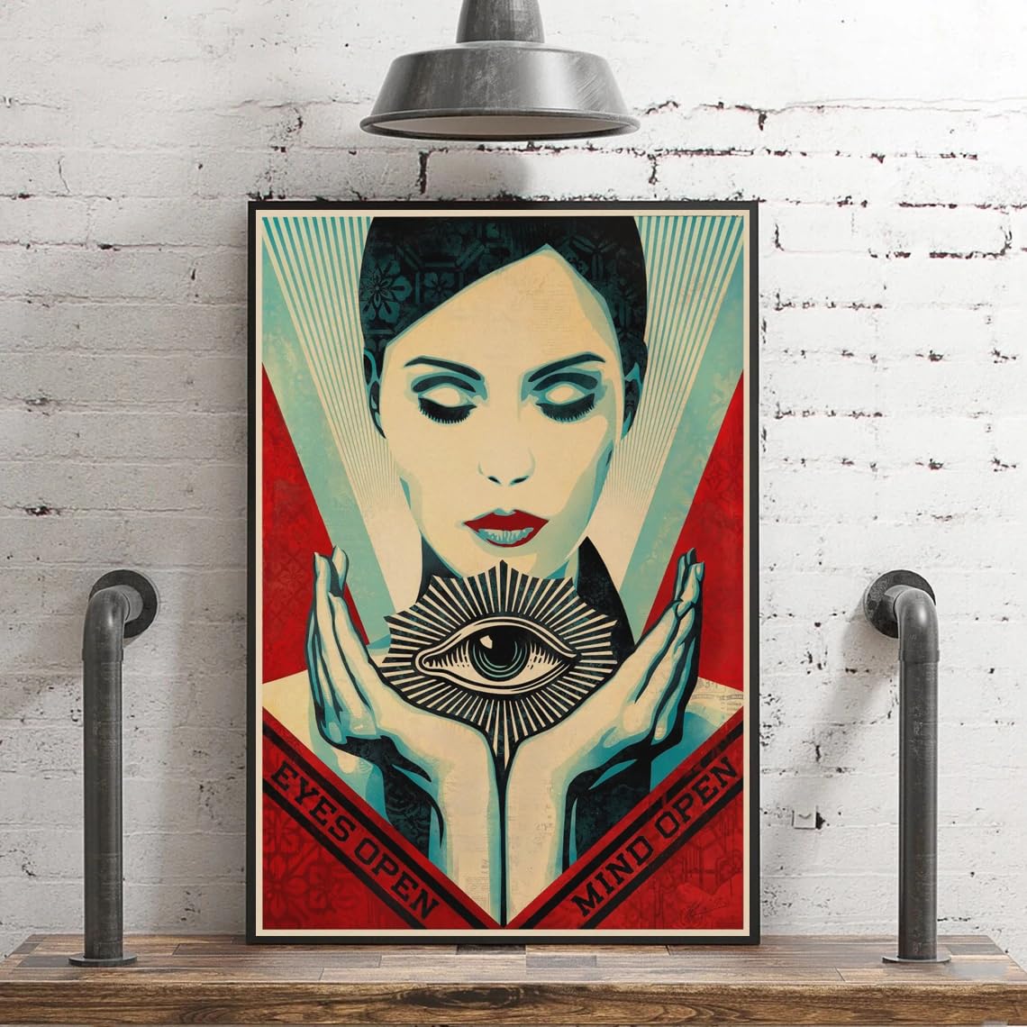 Amazon.co.jp: シェパードフェアリーポスターストリートアート